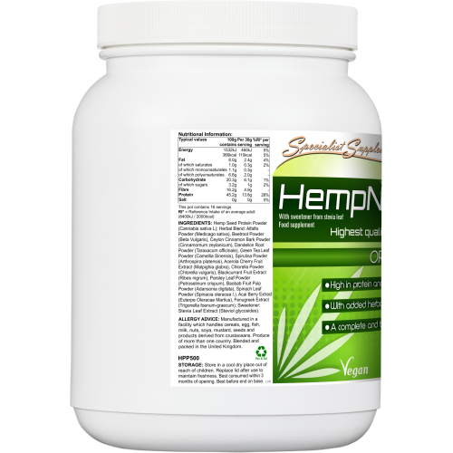 HempNourish Protein Powder