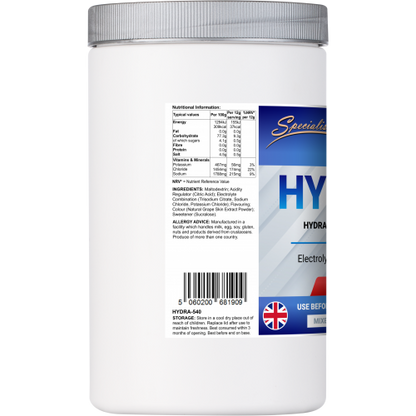 Hydrate Electrolyte Hydration Drink