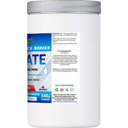 Hydrate Electrolyte Hydration Drink